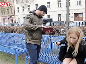 LETSDOEIT - super-hot ash-blonde Tricked Into sex By Czech dude