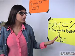 Muslim disciplined oral job Lesplaymate s sons-in-law with Mia Khalifa