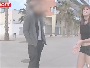 successful guy gets picked up on the street to ravage sex industry star